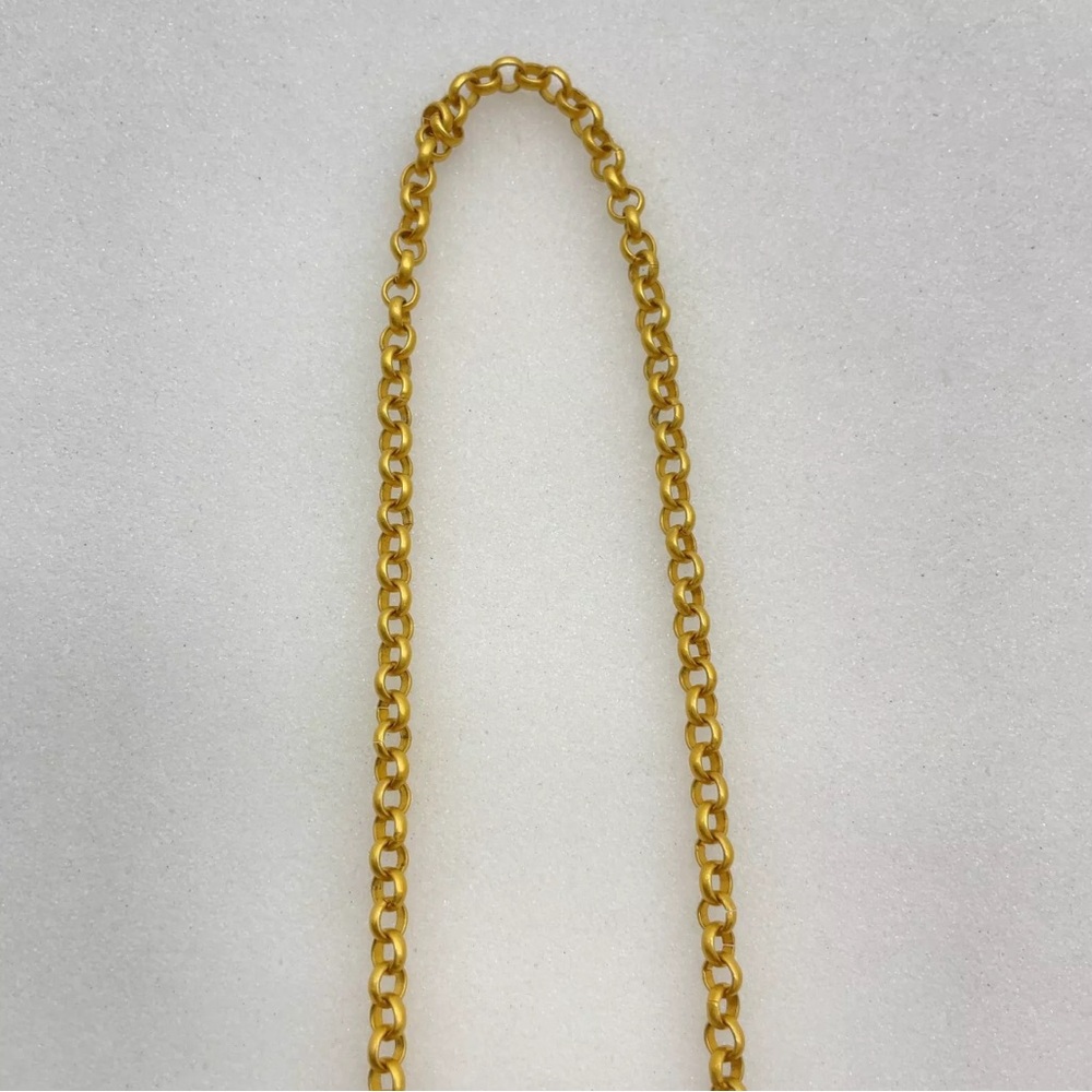 CHANEL Vintage Necklace No.5 Perfume Gold Necklace W/original Box - Picture 12 of 13